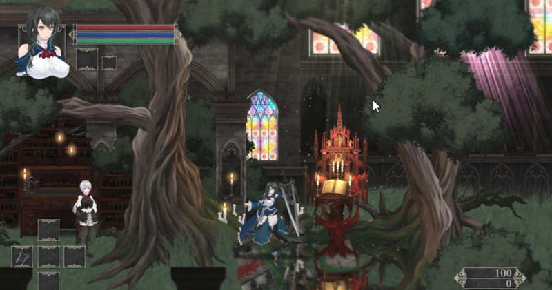 图片[2]-魔女复仇之夜 ver1.05 日文正式完全版 横板ACT游戏+全回想 2.2G-Gal社