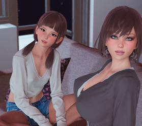 大丈夫(True Husband) v0.9 汉化版 PC+安卓 亚洲风动态SLG游戏 3.1G